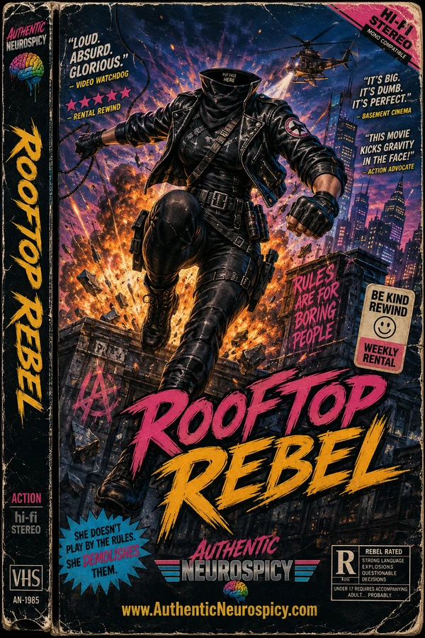 Rooftop Rebel backdrop